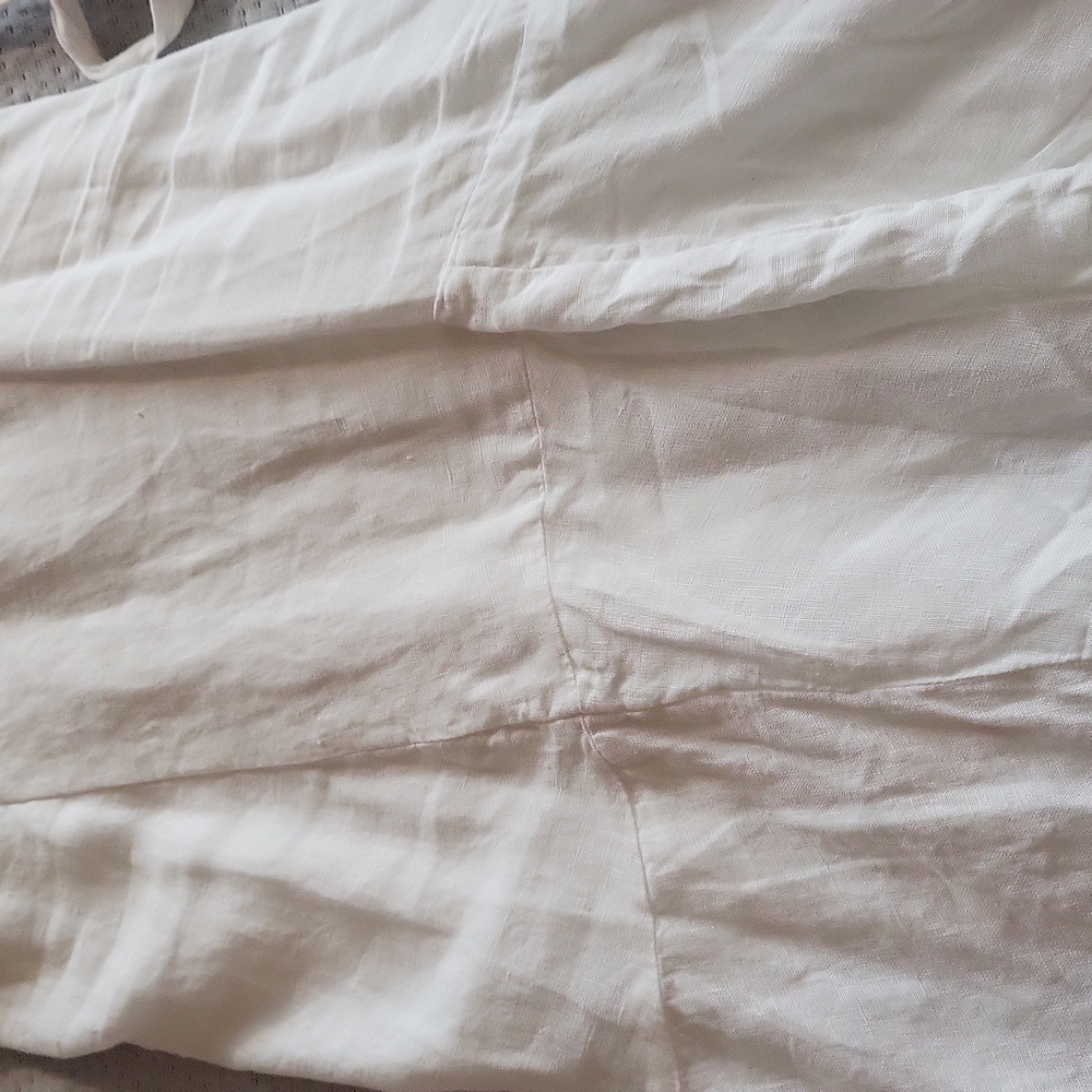 J. Crew Women's White Linen Maxi Skirt XL - Picture 2 of 5